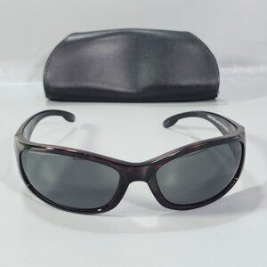 Hobie Surfrider Polarized Sunglasses Tortoise Frames Black Lenses 64-20-130